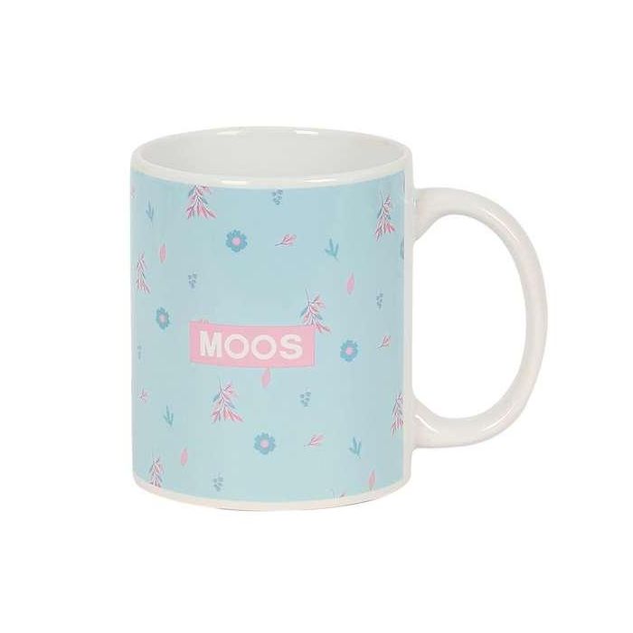 Safta Taza Grande Moos "Garden" 8x9,5x8cm Azul Turquesa 5 Safta Taza Grande Moos "Garden" 8x9,5x8cm Azul Turquesa 5