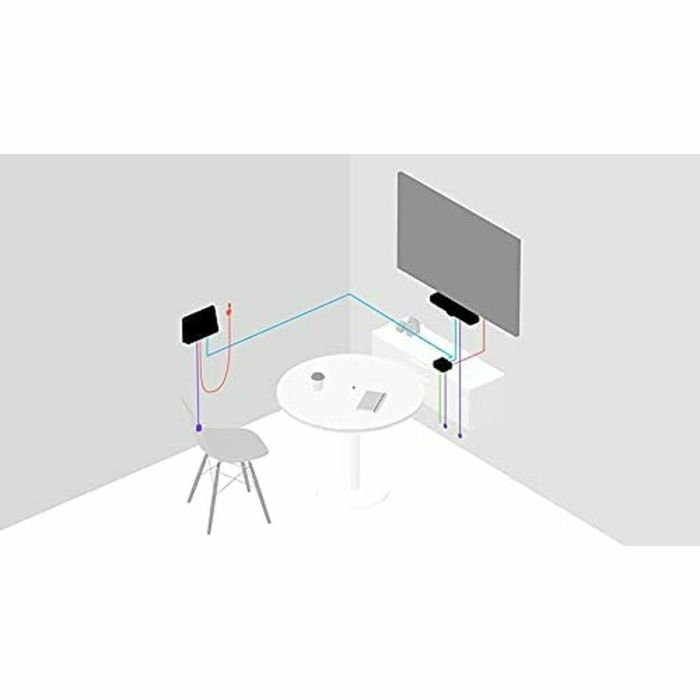 Soporte de Pared Logitech 939-001817 Negro 1 Soporte de Pared Logitech 939-001817 Negro 1