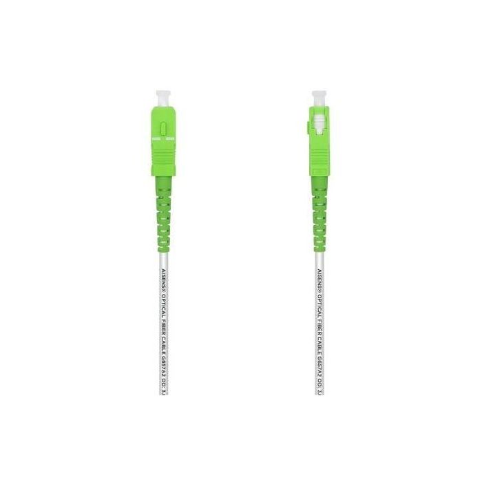 Cable de Fibra Óptica G657A2 3.0 Aisens A152-0499/ LSZH/ 15m/ Blanco 2 Cable de Fibra Óptica G657A2 3.0 Aisens A152-0499/ LSZH/ 15m/ Blanco 2