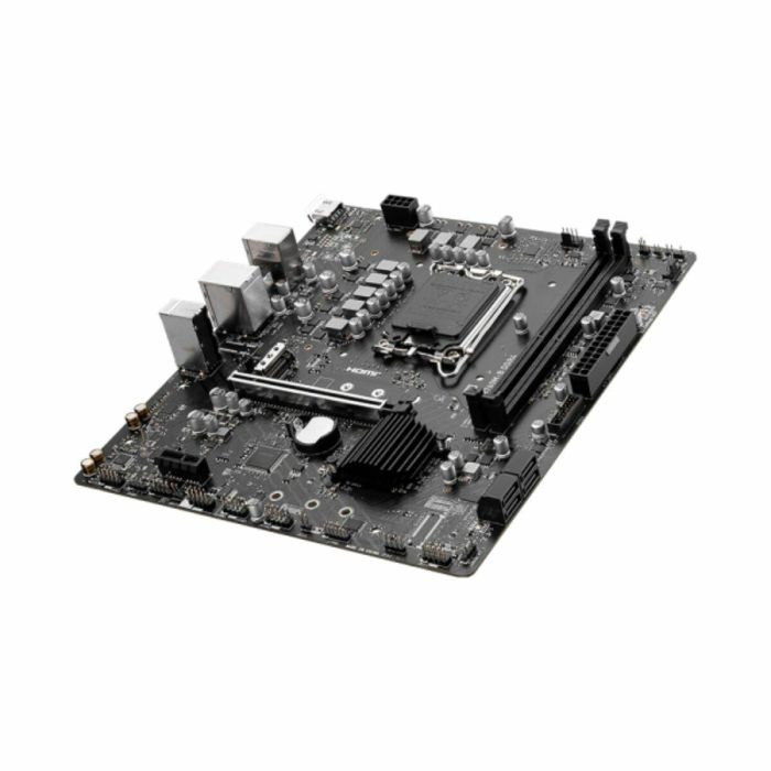 MSI Placa Base PRO B760M-B DDR4, Micro ATX, Socket LGA 1700, Intel B760, Compatible con Intel Core 12ª-14ª Gen 4