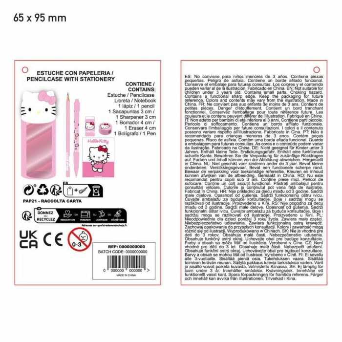 Cerdá Estuche Portatodo de Peluche Hello Kitty Lila Talla Única 6 Cerdá Estuche Portatodo de Peluche Hello Kitty Lila Talla Única 6