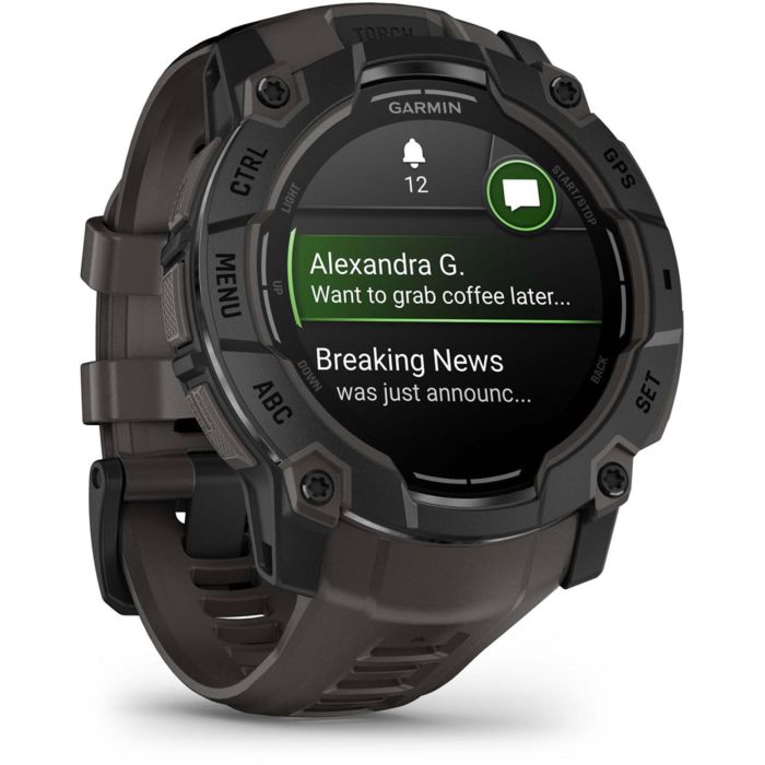 Garmin Instinct 3 AMOLED 50mm Schwarz Reloj Inteligente GPS Unisex con Pantalla AMOLED, 4GB, 10 ATM 1 Garmin Instinct 3 AMOLED 50mm Schwarz Reloj Inteligente GPS Unisex con Pantalla AMOLED, 4GB, 10 ATM 1