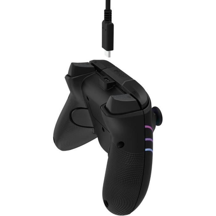 PDP PDP0708056069254 Gamepad Afterglow Wave con Cable Negro Iluminación LED Personalizable 4