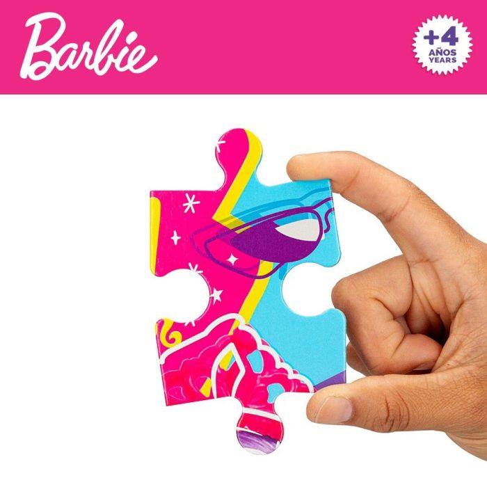 Puzzle Barbie MaxiFloor 60 Piezas 70 x 1,5 x 50 cm 4 Puzzle Barbie MaxiFloor 60 Piezas 70 x 1,5 x 50 cm 4