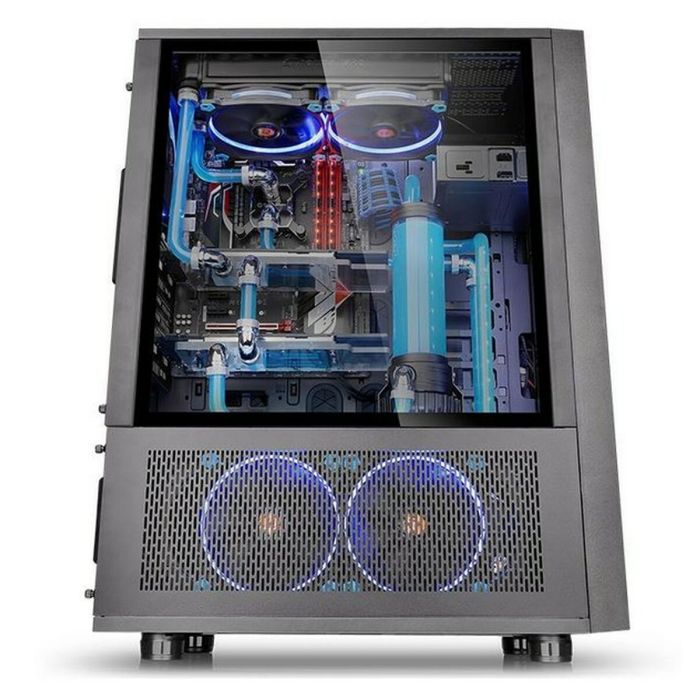 Caja Semitorre ATX THERMALTAKE CA-1F8-00M1WN-02 Azul Negro 14