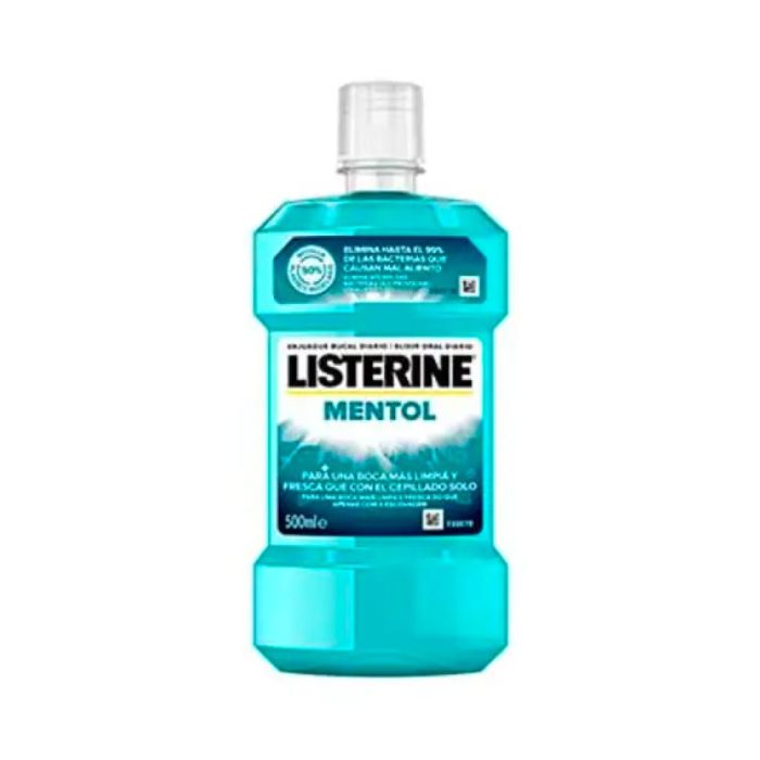 Enjuague listerine 500 ml mentol