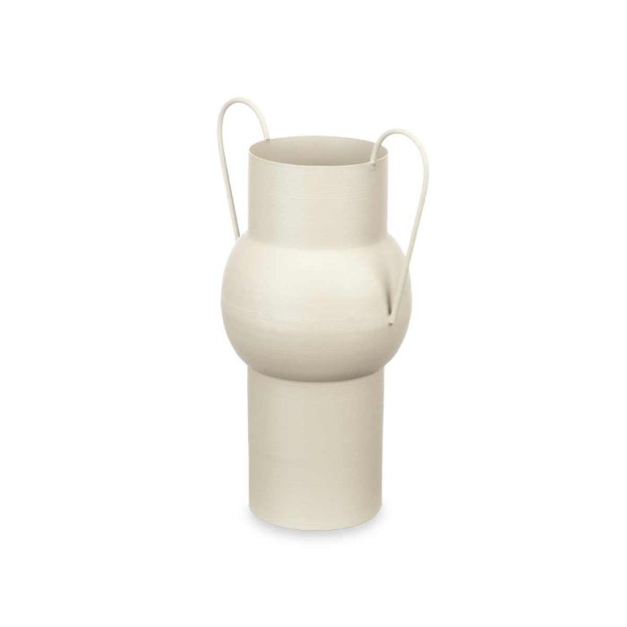 Jarron Acero Abombado Crema Pastel Med Giftdecor 22X32CM (6 Unidades) 1 Jarron Acero Abombado Crema Pastel Med Giftdecor 22X32CM (6 Unidades) 1