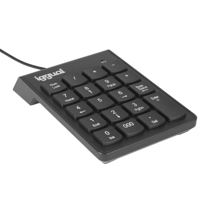 Teclado iggual IGG319956 Negro 1