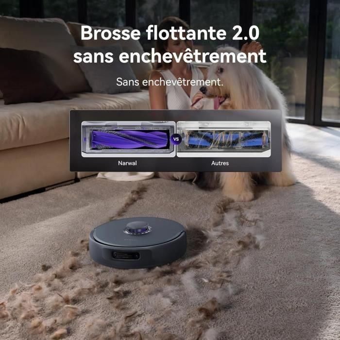 Narwal NAR1738027890250 Robot aspirador Freo Z Ultra 12000 Pa, 200 m², 2.5 L, Gris 5 Narwal NAR1738027890250 Robot aspirador Freo Z Ultra 12000 Pa, 200 m², 2.5 L, Gris 5