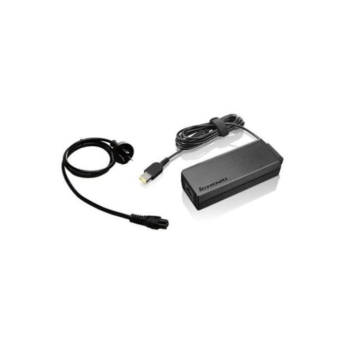 Lenovo Adaptador AC ThinkPad 90W slim tip - Cargador original para portátiles ThinkPad X1 Carbon y otros modelos.
