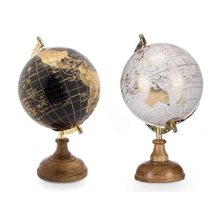 Globo Terraqueo 15Cm Surtidos Oro Giftdecor (8 Unidades) 1 Globo Terraqueo 15Cm Surtidos Oro Giftdecor (8 Unidades) 1