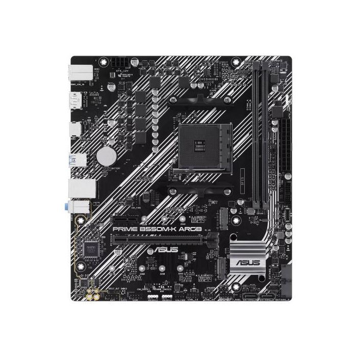 Placa Asus Prime B550M-K Argb,Amd,Am4,B550,2Ddr4,64Gb,Dp+Hdmi,Gblan,4Sata3+2Xm.2,6Usb3.2,Matx 1 Placa Asus Prime B550M-K Argb,Amd,Am4,B550,2Ddr4,64Gb,Dp+Hdmi,Gblan,4Sata3+2Xm.2,6Usb3.2,Matx 1