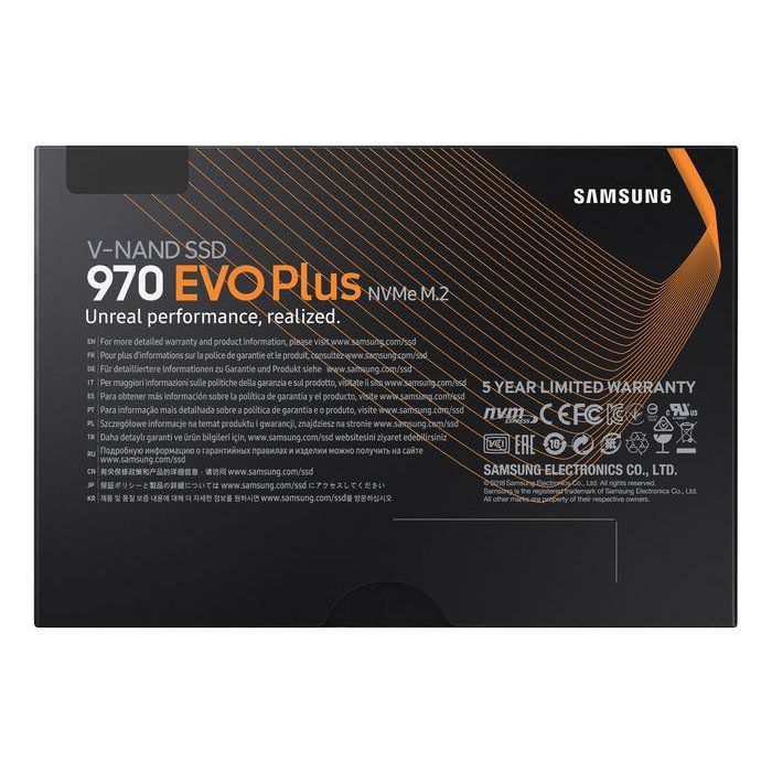 Samsung 250GB, M.2, PCIe Gen 3.0 x 4, NVMe 1.3 5
