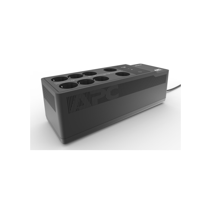 APC BE850G2-GR sistema de alimentación ininterrumpida (UPS) En espera (Fuera de línea) o Standby (Offline) 0,85 kVA 520 W 8 salidas AC 12 APC BE850G2-GR sistema de alimentación ininterrumpida (UPS) En espera (Fuera de línea) o Standby (Offline) 0,85 kVA 520 W 8 salidas AC 12