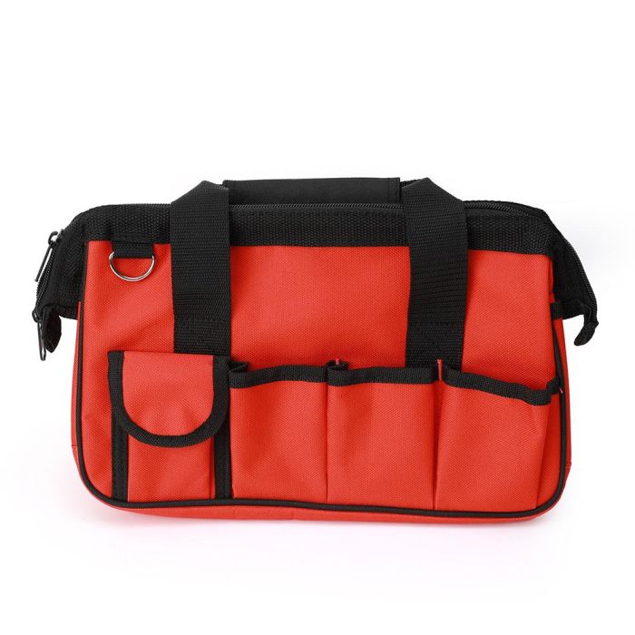 Fulmo Bolsa de herramientas de 23 piezas, incluye alicates, destornilladores, nivel, martillo y más 2 Fulmo Bolsa de herramientas de 23 piezas, incluye alicates, destornilladores, nivel, martillo y más 2