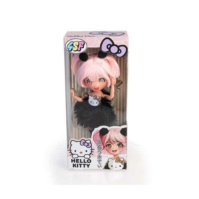 Muñeca hello kitty con15 puntos de articulacion y accesorios 19.5 cm. - modelos surtidos 2 Muñeca hello kitty con15 puntos de articulacion y accesorios 19.5 cm. - modelos surtidos 2