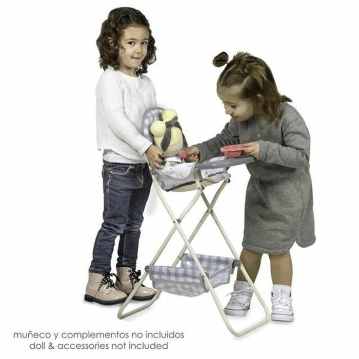 Decuevas Trona plegable para muñecas de hasta 50 cm - Edad +3 años 4 Decuevas Trona plegable para muñecas de hasta 50 cm - Edad +3 años 4