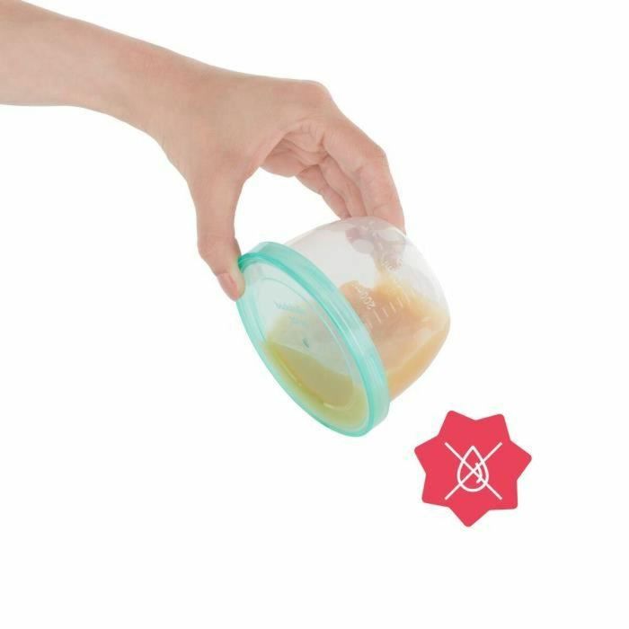 Recipiente Conservador de Alimentos Badabulle 250 ml 12 Unidades 1