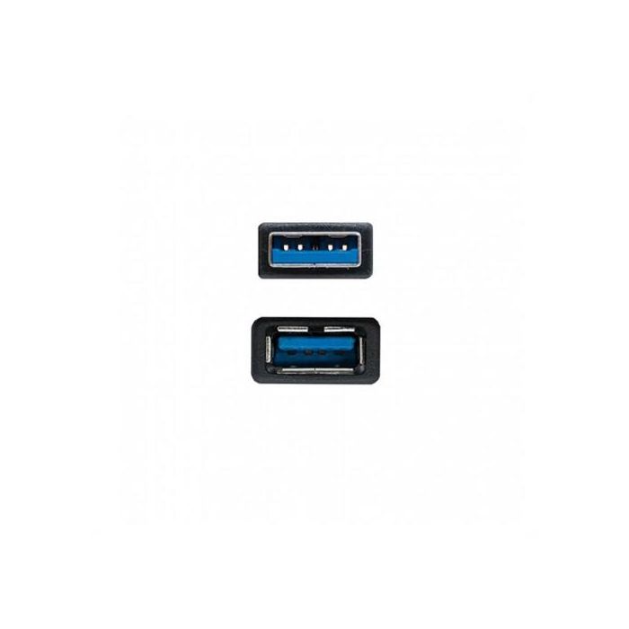 Cable Alargador USB 3.0 Nanocable 10.01.0902-BK/ USB Macho - USB Hembra/ 2m/ Negro 2 Cable Alargador USB 3.0 Nanocable 10.01.0902-BK/ USB Macho - USB Hembra/ 2m/ Negro 2