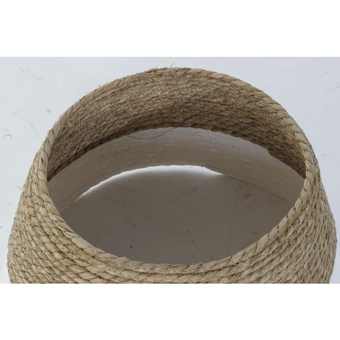 DKD Home Decor Base Árbol Tradicional Natural Blanco Fibra y Algodón 45 x 24 x 45 cm 1