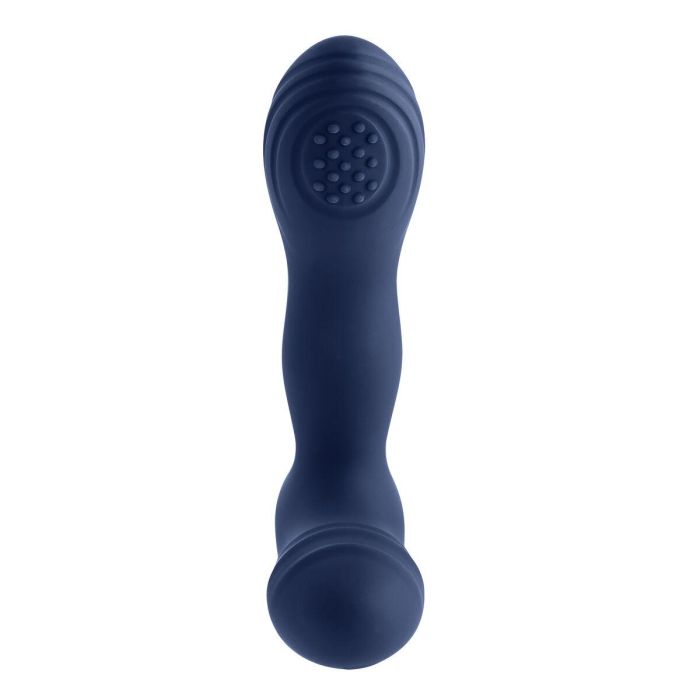 Vibrador Anal Negro Playboy Azul 1