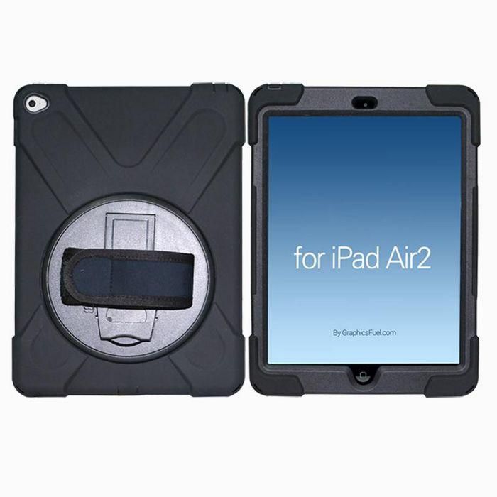 eSTUFF iPad Air 2 9.7 AUSTIN Defender Case without built-in screen protector - Black eSTUFF iPad Air 2 9.7 AUSTIN Defender Case without built-in screen protector - Black