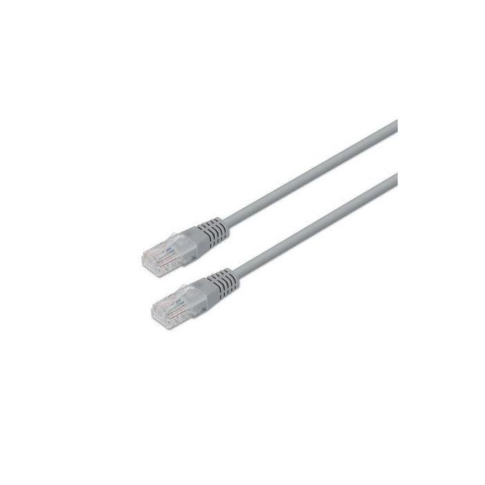 Aisens Cable de Red RJ45 Cat.6 UTP AWG24 Gris 5,0M - 100% Cobre, Compatible con 10/100/1000 Mbit/s