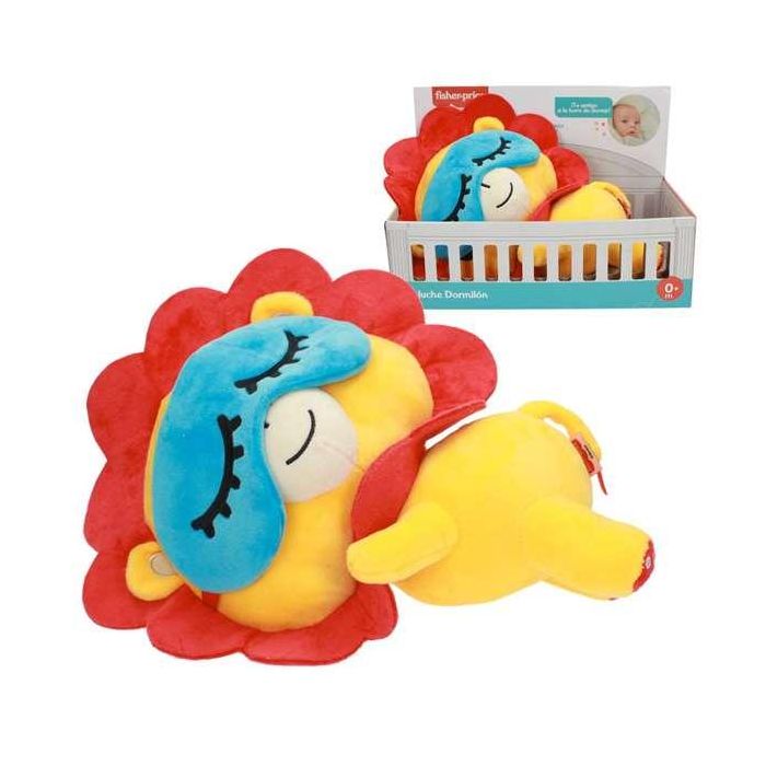 Fisher Price León Dormilón Peluche 30 cm para Bebé desde Nacimiento