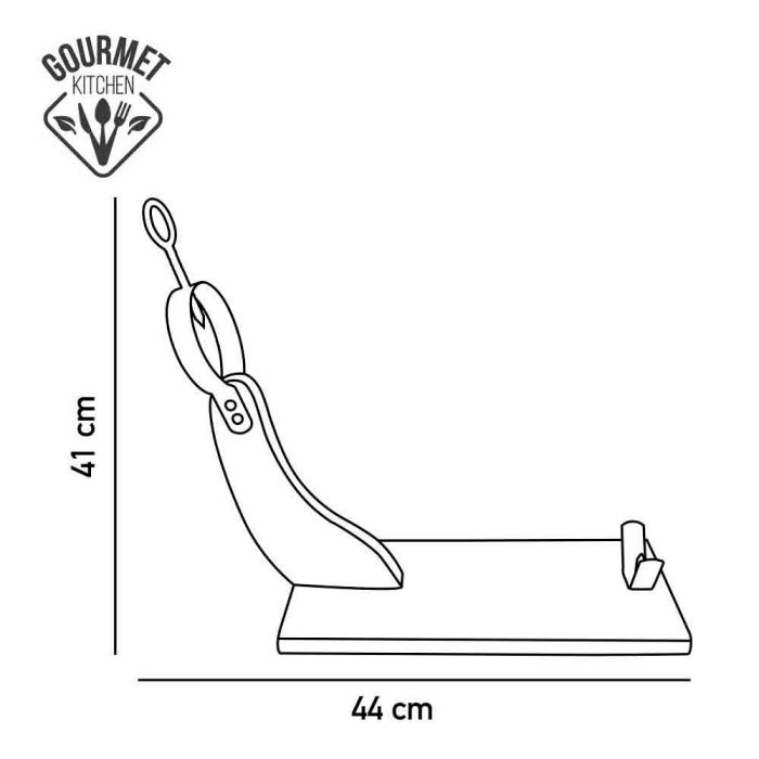 Jamonero de madera de pino claro gourmet kitchen 1