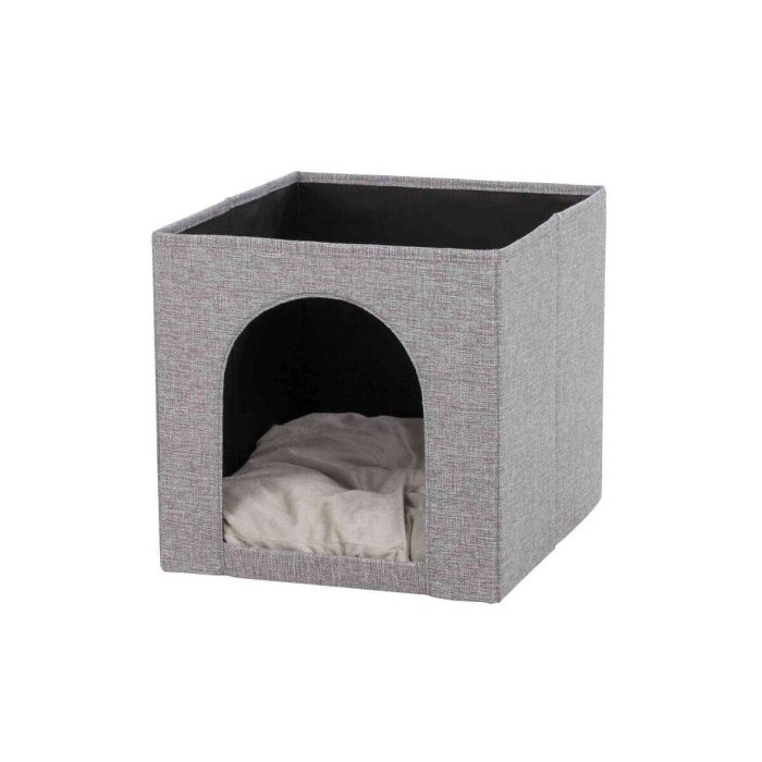 Caseta Trixie Ella Cuddly Cave Gris 2 Caseta Trixie Ella Cuddly Cave Gris 2