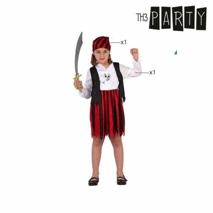 Disfraz para Niños Th3 Party Multicolor Piratas (3 Piezas) 3 Disfraz para Niños Th3 Party Multicolor Piratas (3 Piezas) 3