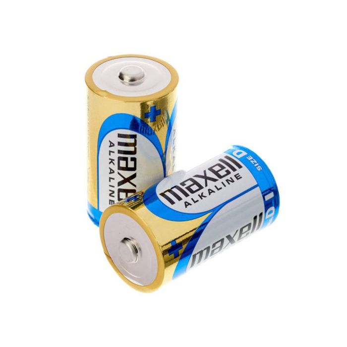 Pila Maxell Alcalina 1.5 V Tipo D Lr20 Blister De 2 Unidades 3