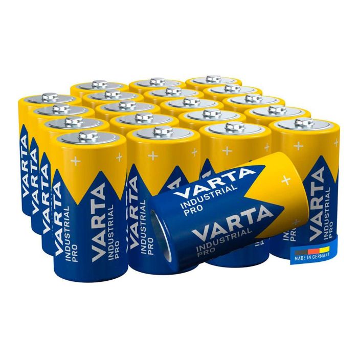 Varta Industrial Pro Power C - LR14 Pila Alcalina, Pack de 20 Unidades, Ø26,2x50mm, Tecnología Alcalina Manganeso 0 Varta Industrial Pro Power C - LR14 Pila Alcalina, Pack de 20 Unidades, Ø26,2x50mm, Tecnología Alcalina Manganeso 0