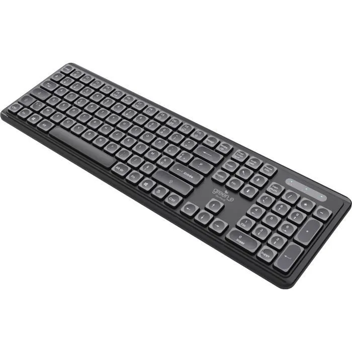 Mobility MOB3760259014445 Teclado con Cable Ecológico USB-A Negro 1 Mobility MOB3760259014445 Teclado con Cable Ecológico USB-A Negro 1