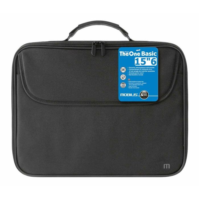 Maletín para Portátil Mobilis TheOne Basic Negro 14'' 15,6'' 1 Maletín para Portátil Mobilis TheOne Basic Negro 14'' 15,6'' 1
