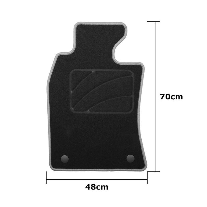 OCC Design OCCMI0008YE Alfombrillas a Medida Mini R52 Cabrio 2004-2009 Velour Premium 5Pz Ribete Amarillo Emblema Bordado Talonera 3 OCC Design OCCMI0008YE Alfombrillas a Medida Mini R52 Cabrio 2004-2009 Velour Premium 5Pz Ribete Amarillo Emblema Bordado Talonera 3