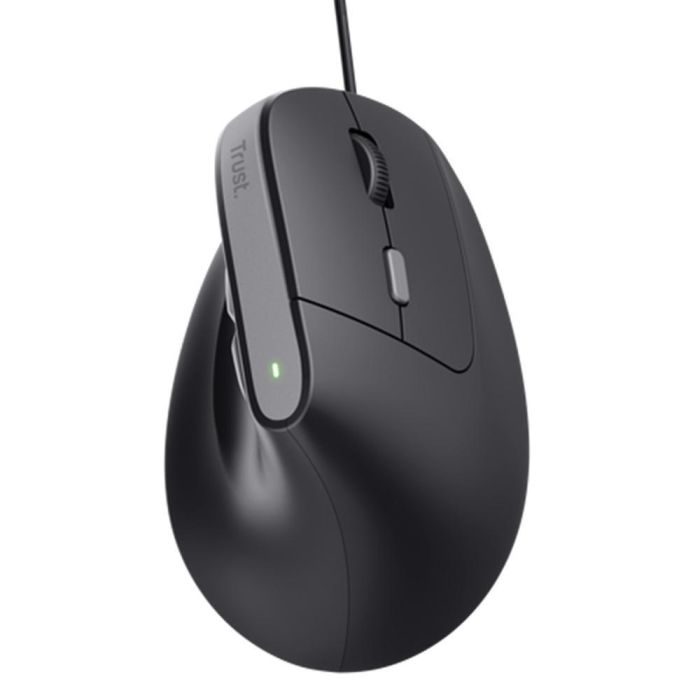 Trust Ratón Ergonómico Vertical Bayo II con Cable, 800-2400 DPI, Negro 1 Trust Ratón Ergonómico Vertical Bayo II con Cable, 800-2400 DPI, Negro 1