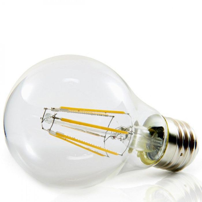 Bombilla LED E27 6W Filamento 560Lm 2000K Luz Cálida 360º Larga Vida 40.000H Equivalente 40W [JTX-J27DH662-WW] 1
