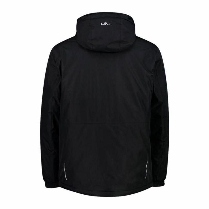 Chaqueta Deportiva para Hombre Campagnolo Fix Hood Negro 1 Chaqueta Deportiva para Hombre Campagnolo Fix Hood Negro 1