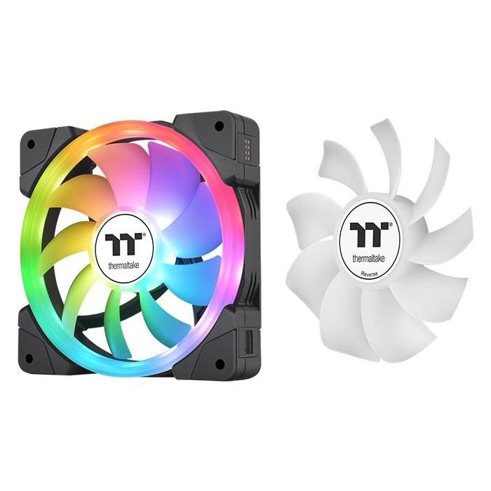 Thermaltake SWAFAN EX12 ARGB - Ventilador PC 120mm TT Premium Edition - Pack 3 4