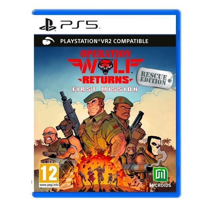 Operation Wolf Returns: primera misión del juego de PS5 Operation Wolf Returns: primera misión del juego de PS5