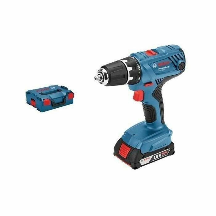 Bosch Professional Taladro Atornillador GSR 18V-21 + 2 Baterías 2.0Ah + Cargador GAL 18V-40 L-Boxx 0 Bosch Professional Taladro Atornillador GSR 18V-21 + 2 Baterías 2.0Ah + Cargador GAL 18V-40 L-Boxx 0