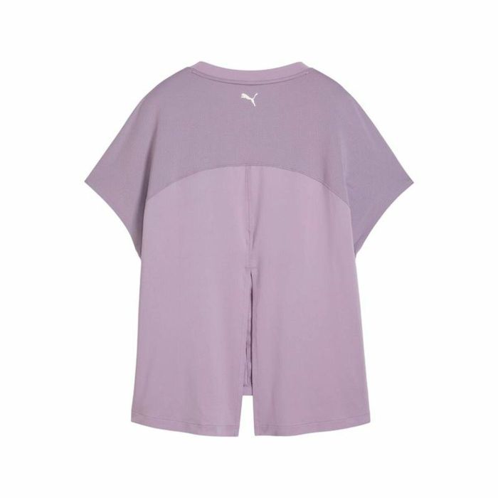 Camiseta de Manga Corta Mujer Puma Cloudspun Mix Lavanda 3