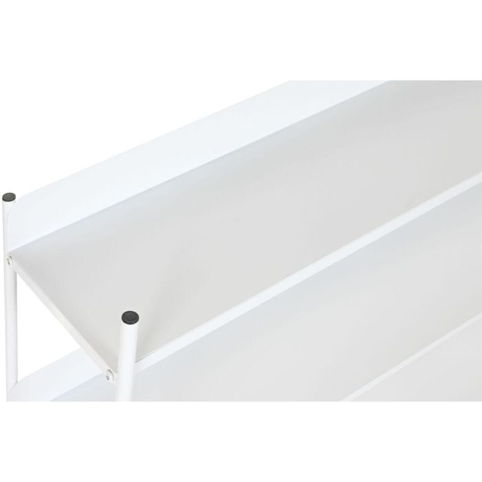 Estantería Home ESPRIT Blanco Metal 120 x 30 x 76 cm 3 Estantería Home ESPRIT Blanco Metal 120 x 30 x 76 cm 3