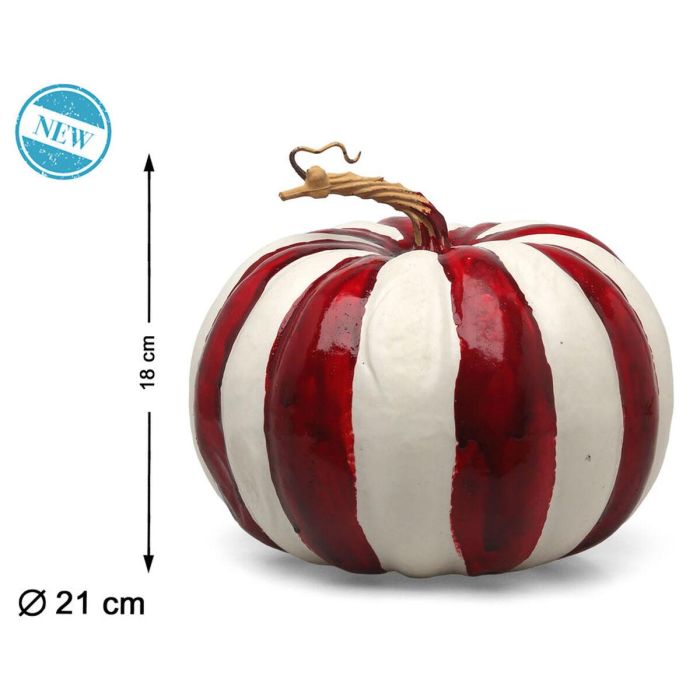Decoración para Halloween 21 x 21 x 18 cm Blanco Rojo 1 Decoración para Halloween 21 x 21 x 18 cm Blanco Rojo 1