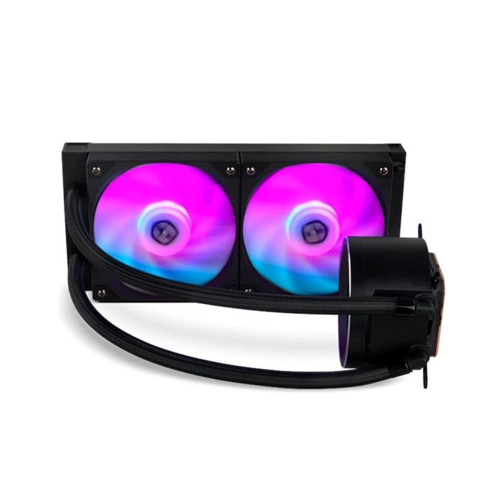 NOX Hummer X-240 LCD Refrigeración Líquida CPU AIO con Pantalla LCD, RGB, Radiador 240mm Negro - Compatible Intel/AMD 1 NOX Hummer X-240 LCD Refrigeración Líquida CPU AIO con Pantalla LCD, RGB, Radiador 240mm Negro - Compatible Intel/AMD 1