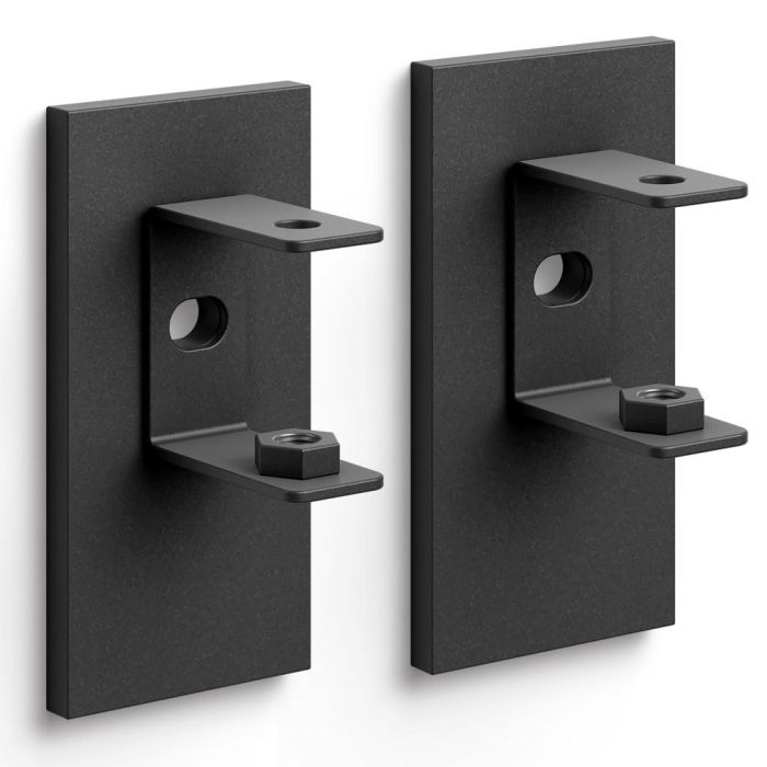 Set 2 Soporte Pared Negro Zack