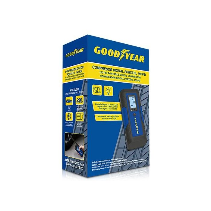 Compresor Porta Digit 150Psi GOD0019 2