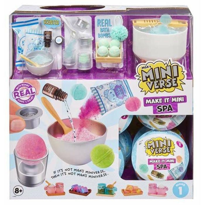 Bola sorpresa miniverse - make it mini spa. mini artículos de spa reales y con aroma. 9 cm - modelos surtidos 6 Bola sorpresa miniverse - make it mini spa. mini artículos de spa reales y con aroma. 9 cm - modelos surtidos 6