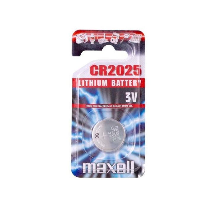 Maxell Pilas Planas De Litio 3 V - Cr2025 Maxell Pilas Planas De Litio 3 V - Cr2025